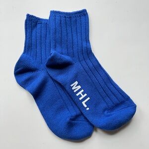 MHL. Vibrant Blue Casual Socks